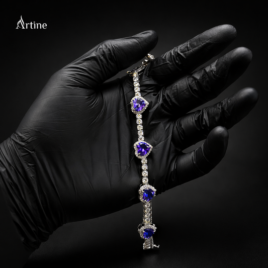 Violet Heart Radiance Bracelet