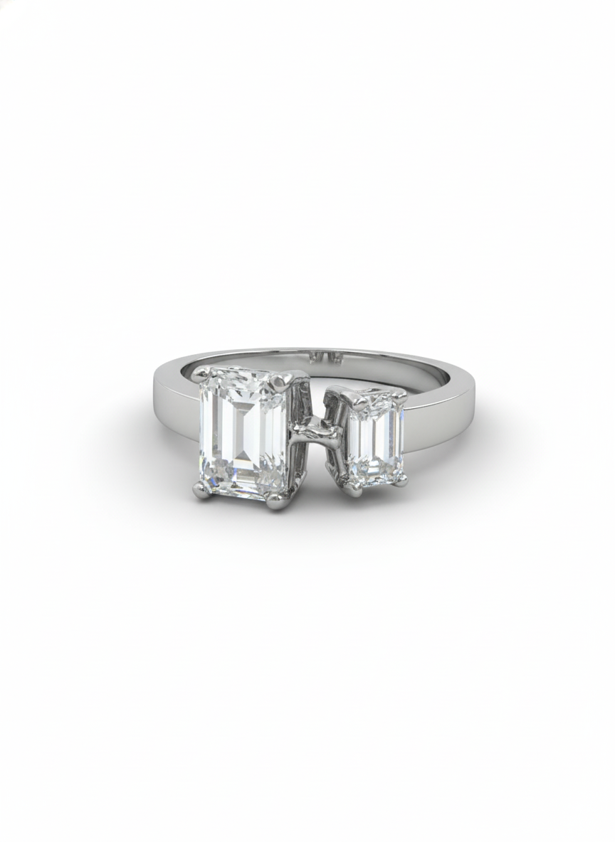 Artistic Cutout Ring Women