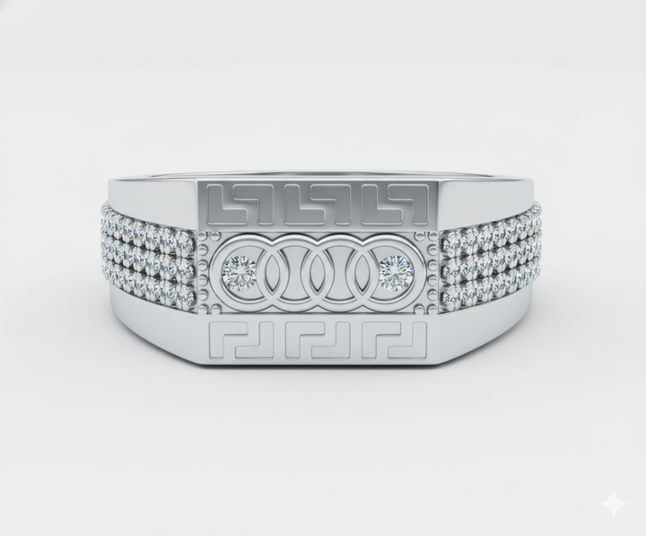 Daily Wear Silver Ring for Men