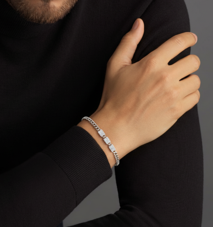 Classic Men’s Silver Bracelet