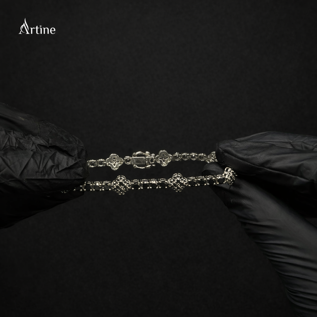 Midnight Noir Halo Bracelet