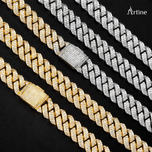 Heavy Iced Cuban Link Statement Chain