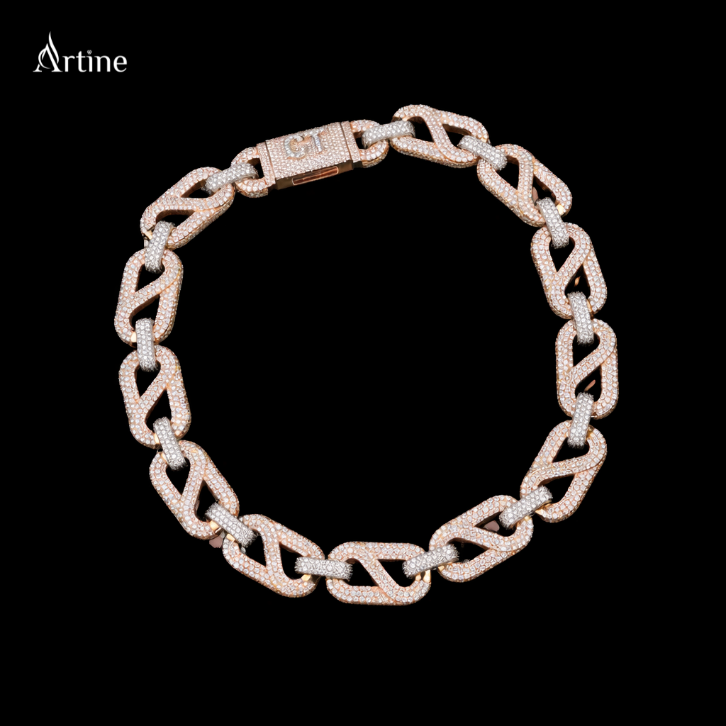 Imperial Diamond-Link Luxury Chain Necklace