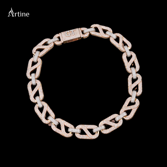 Imperial Diamond-Link Luxury Chain Necklace