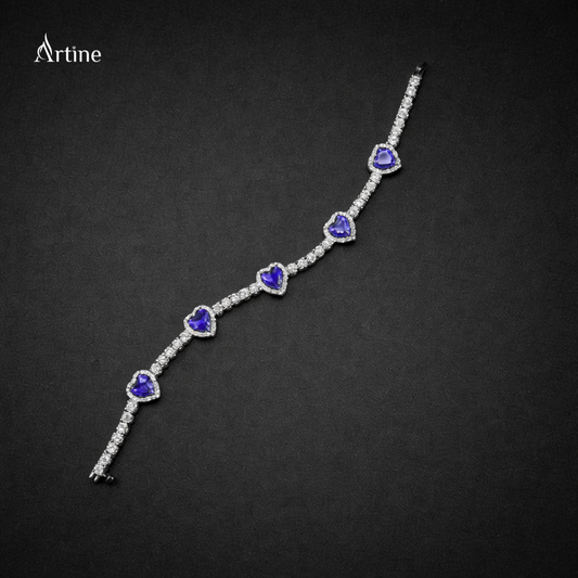 Violet Heart Radiance Bracelet