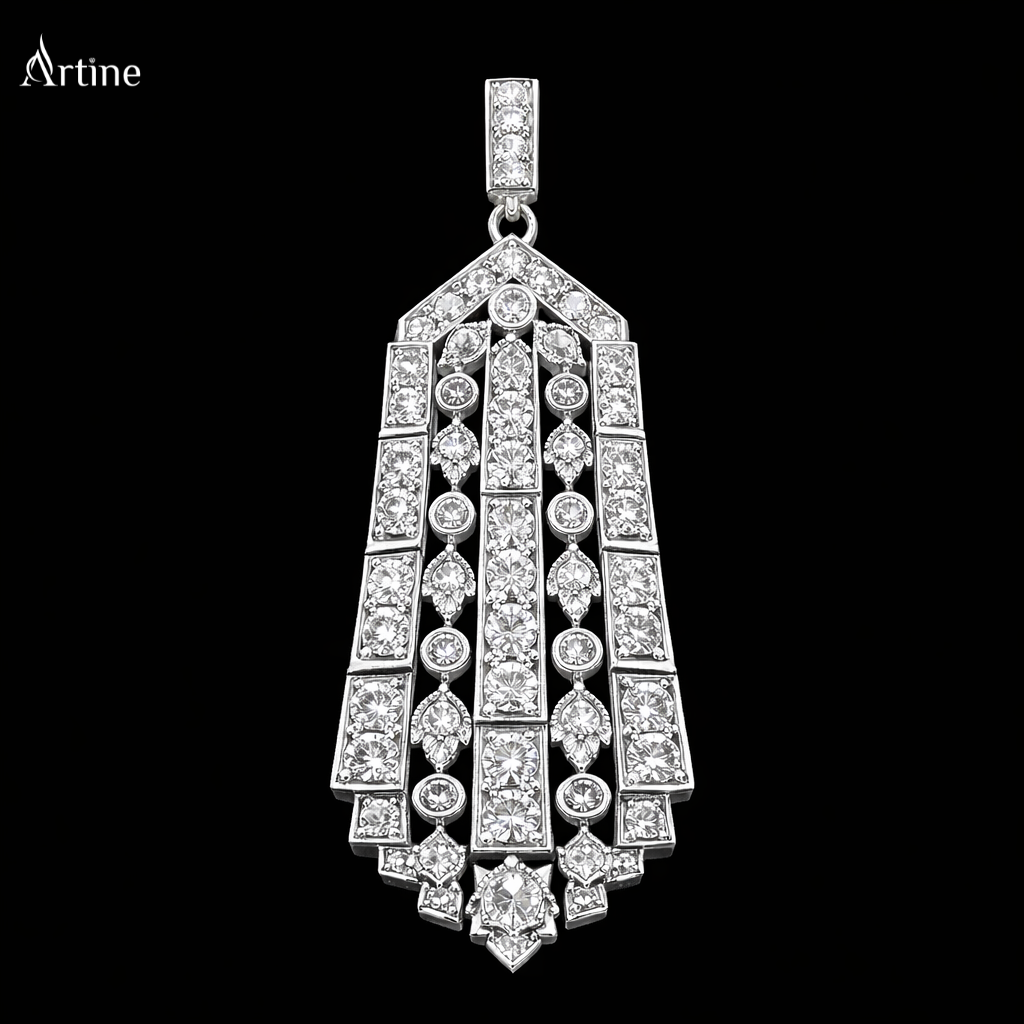 Midnight Royale Tie Pendant