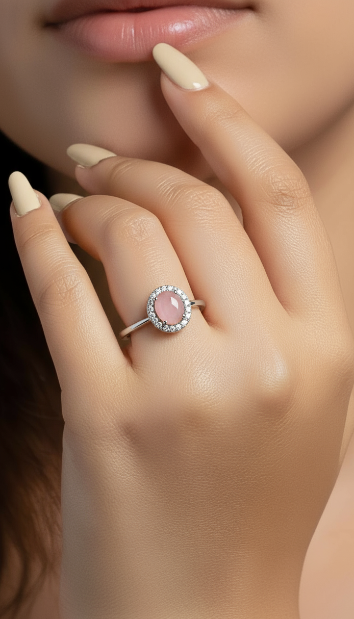 Dainty Silver Ring for Girls