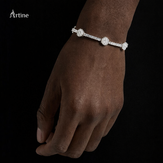 Celeste Diamond Station Bracelet