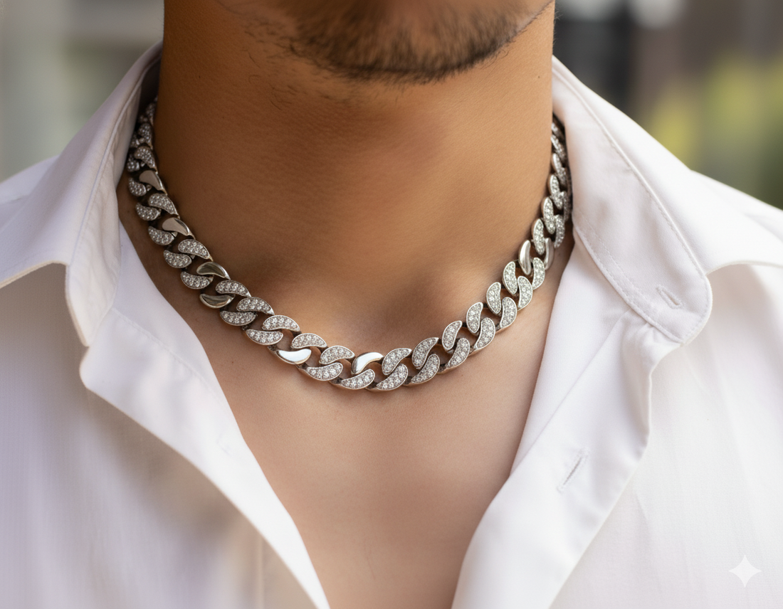 Elegant Ice-link Chain