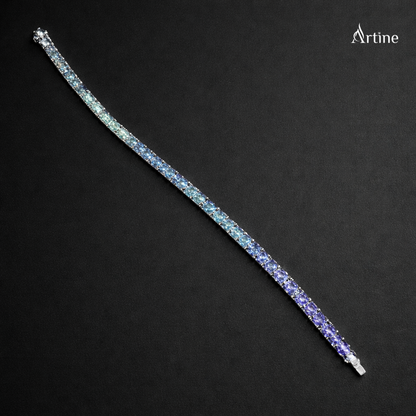 Ocean Ombre Sapphire Tennis Bracelet