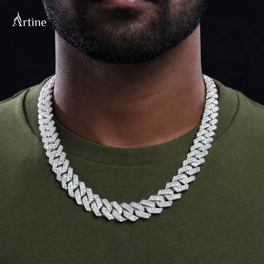 Heavy Iced Cuban Link Statement Chain
