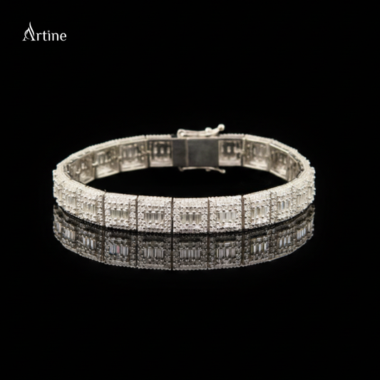 Regal Baguette Diamond Bracelet