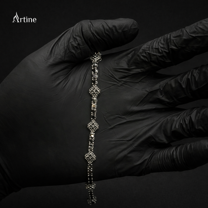 Midnight Noir Halo Bracelet