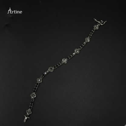 Midnight Noir Halo Bracelet