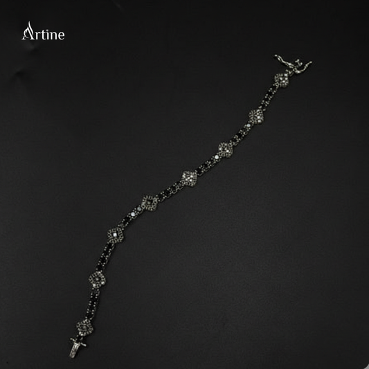 Midnight Noir Halo Bracelet