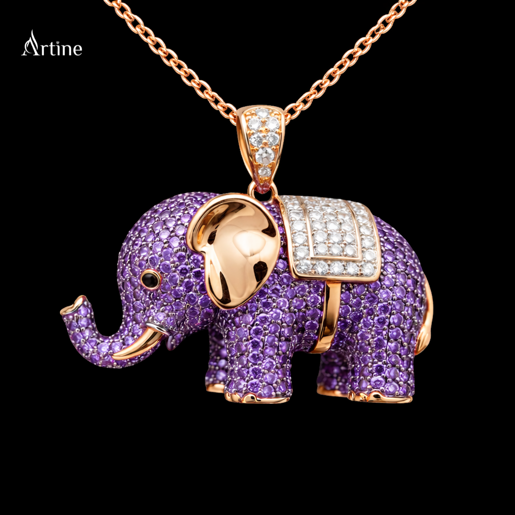 Royal Elephant Luxe Pendant