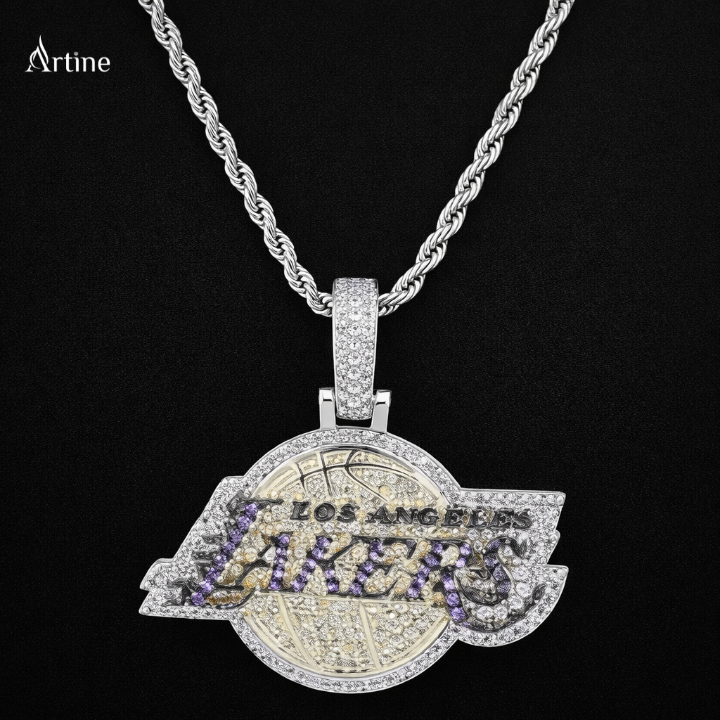 Purple Reign LA Championship Iced Pendant”