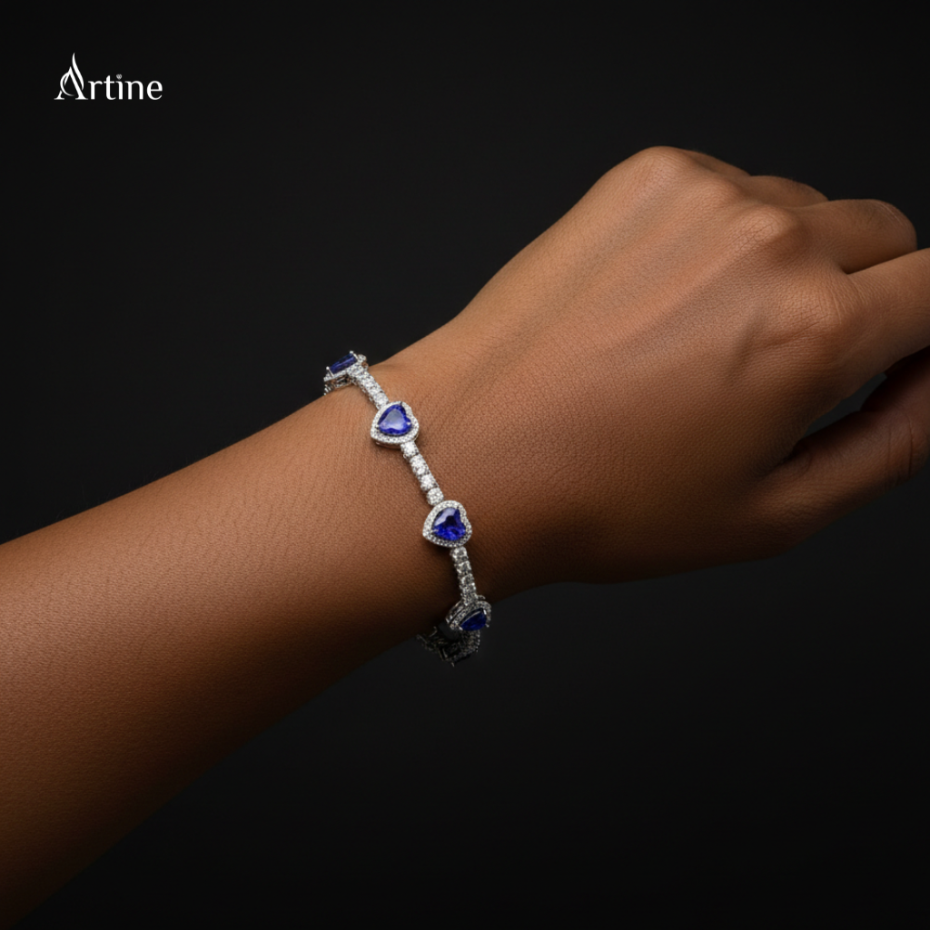 Violet Heart Radiance Bracelet