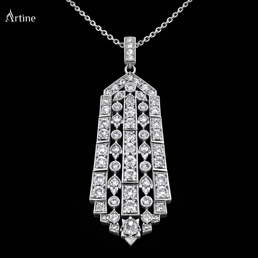 Midnight Royale Tie Pendant