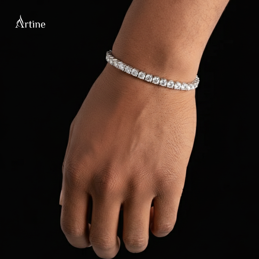 Starlight Diamond Tennis Bracelet