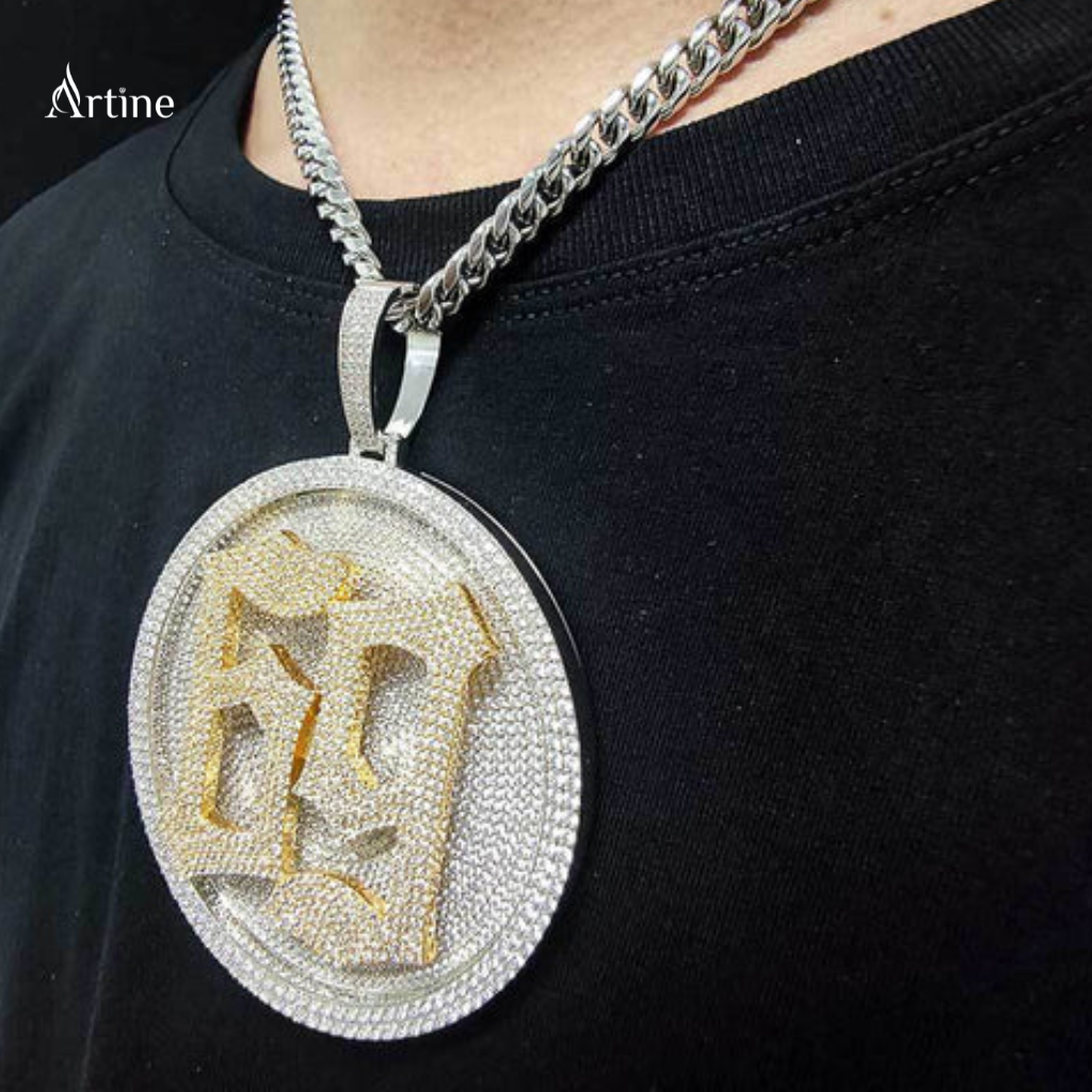 Iced 69 Medallion Pendant