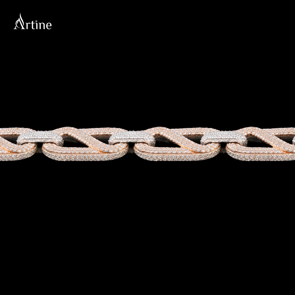 Imperial Diamond-Link Luxury Chain Necklace