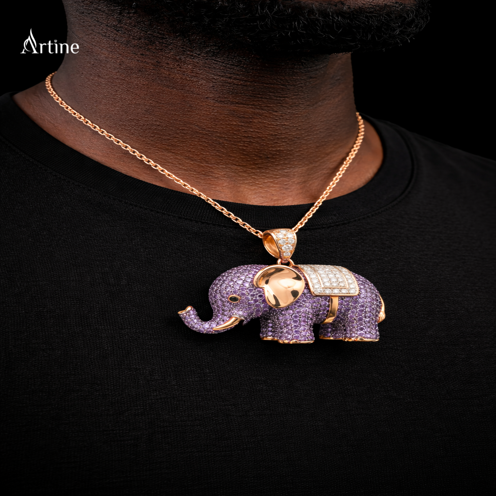 Royal Elephant Luxe Pendant