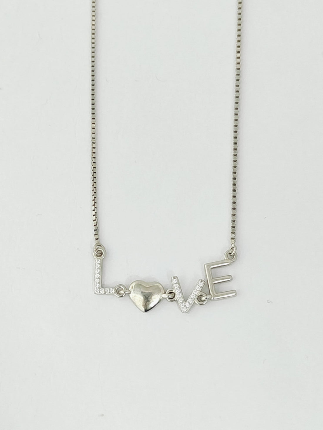 Love Silver Pendant