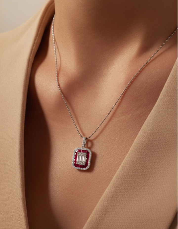 Elegant Gold Plated Pendant Chain