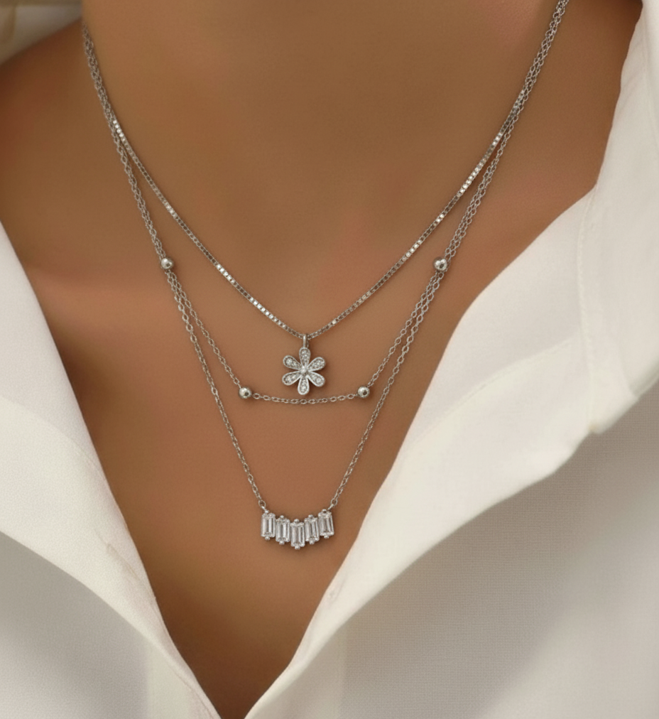 Elegant 925 Silver Necklace