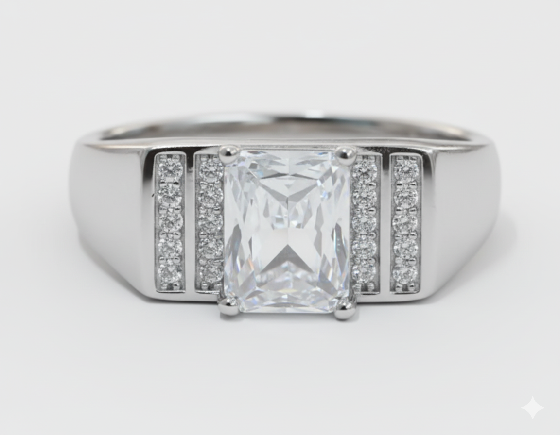 Sterling Silver Men’s Ring