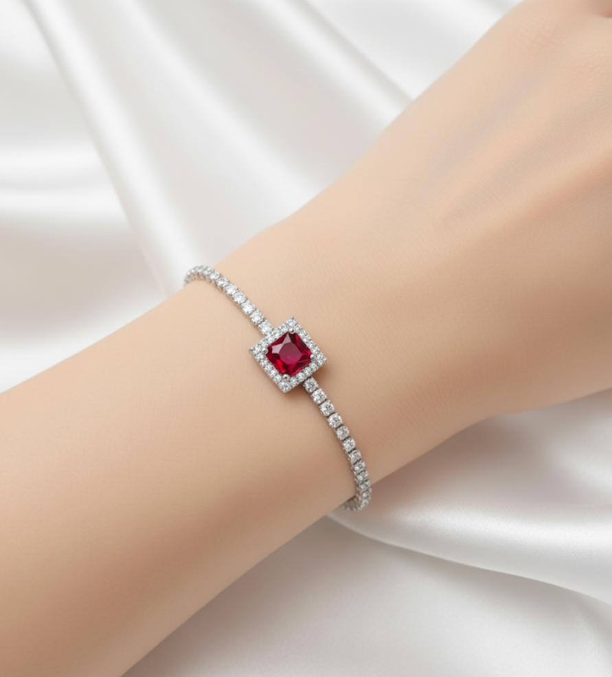 Premium 925 Silver Chain Bracelet