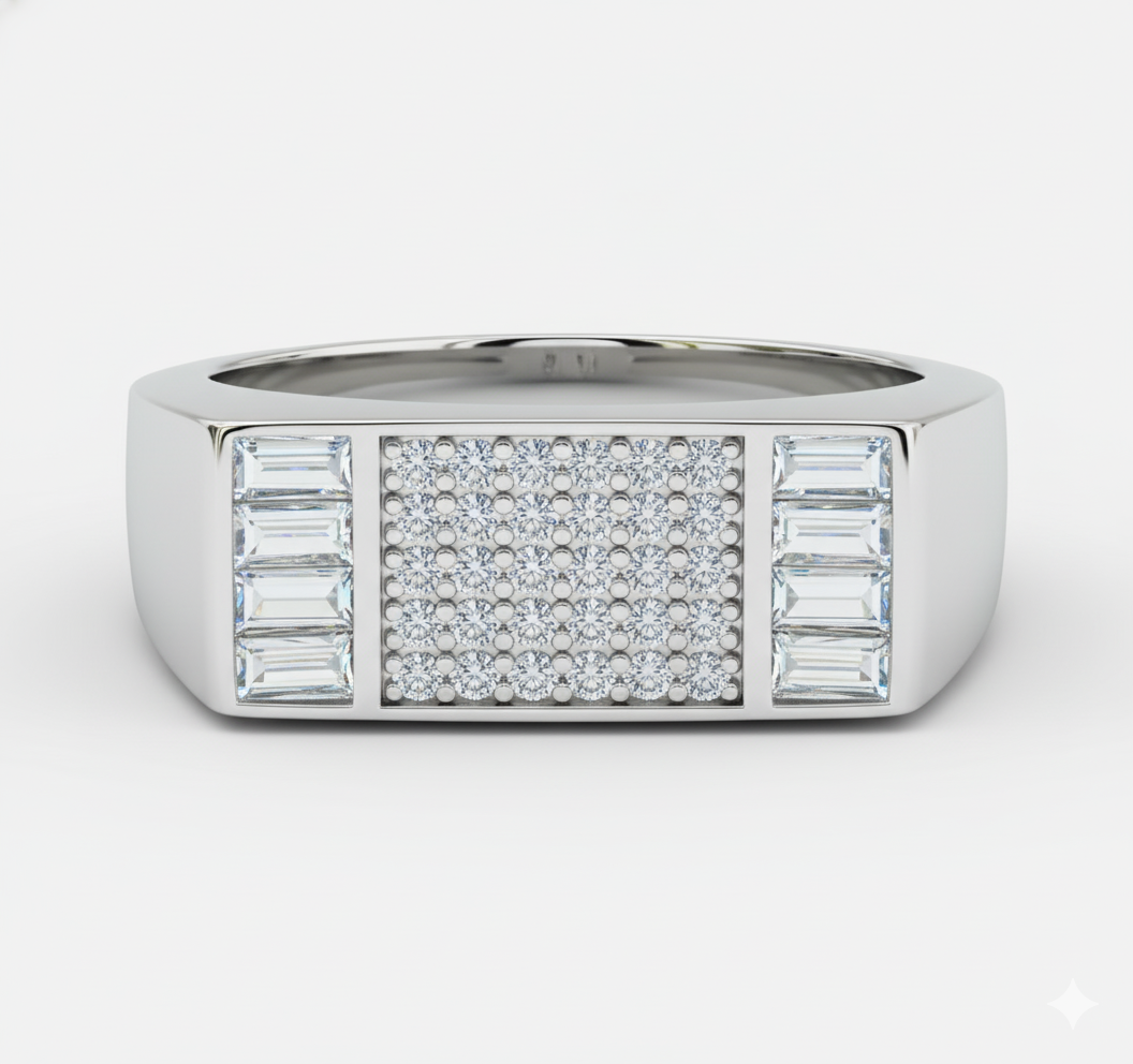 Antique Silver Men’s Ring Design