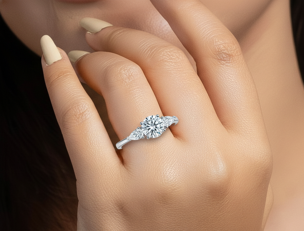 Oval Design Ring Women