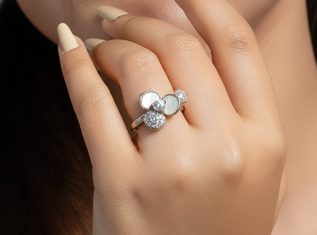 Sterling Silver Ladies Ring