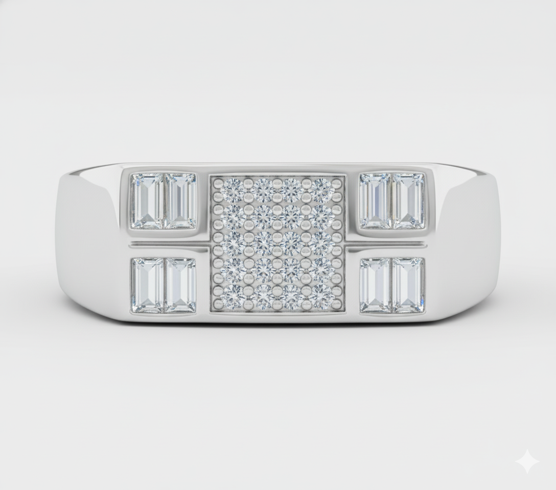 Unique Handmade Silver Men’s Ring