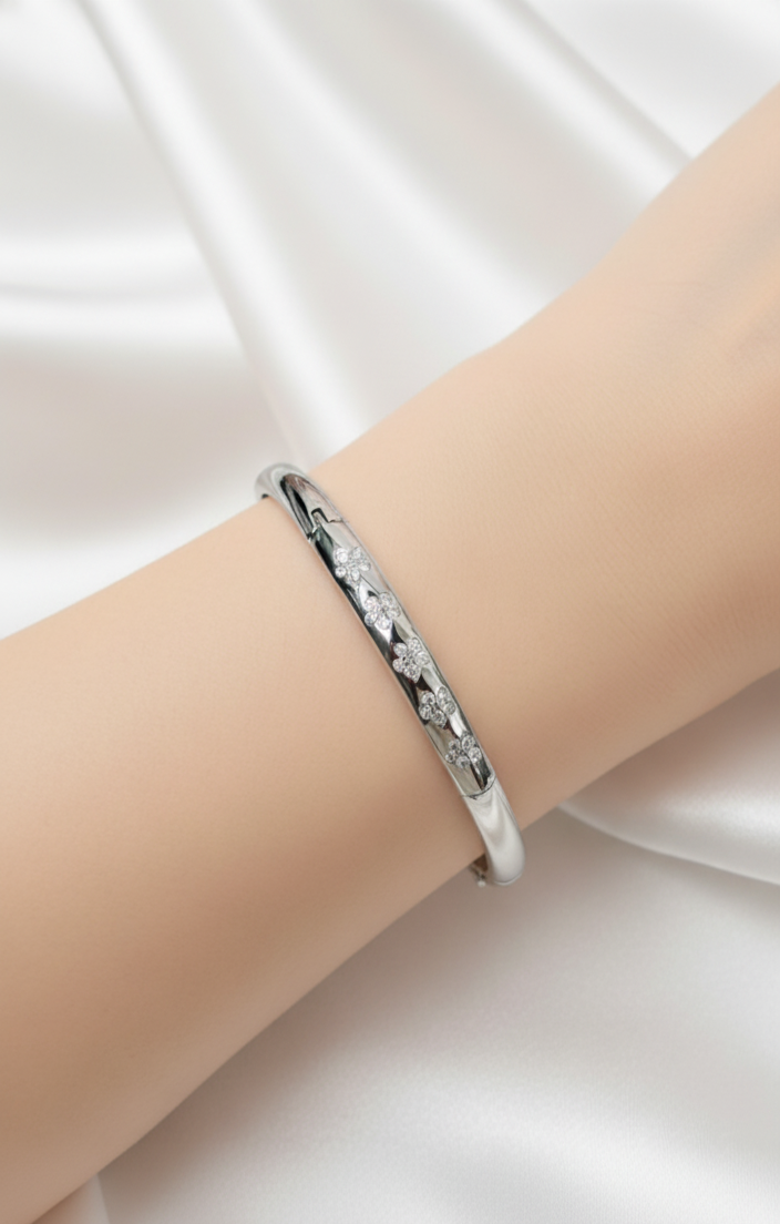 Adjustable Sterling Silver Bracelet