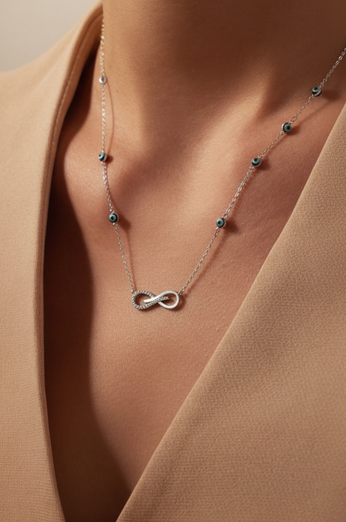Connected Infinity Pendant