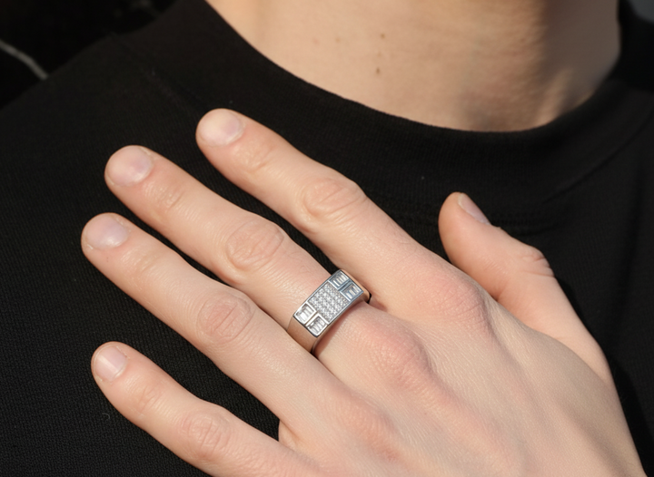 Unique Handmade Silver Men’s Ring