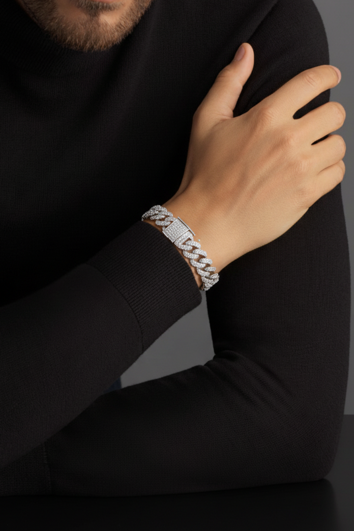 Classic Diamond Cubain Bracelet
