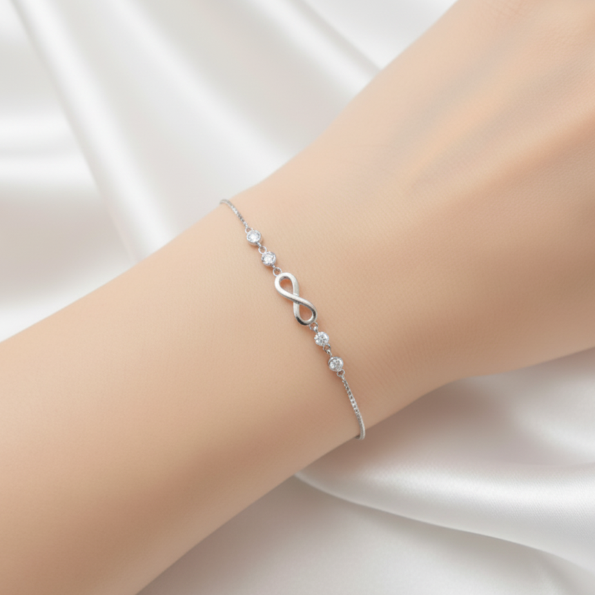 Designer Women’s Silver Bracelet
