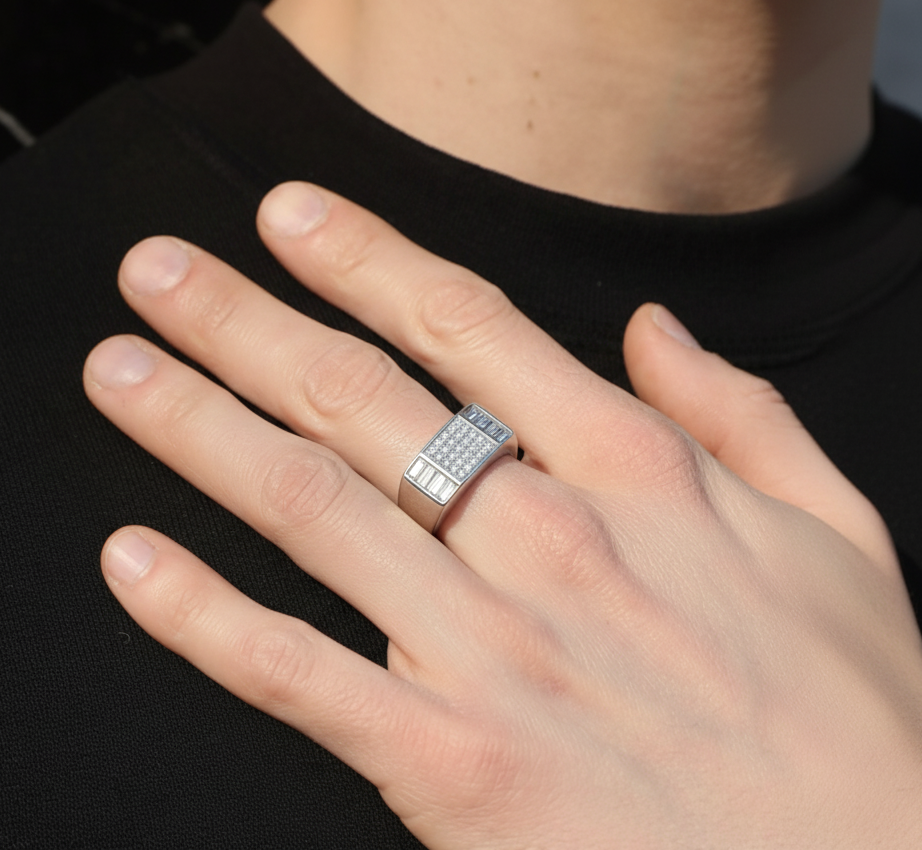 Antique Silver Men’s Ring Design