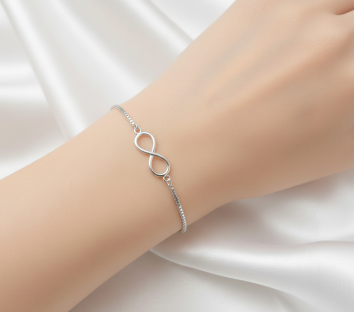 Silver Infinity Bracelet