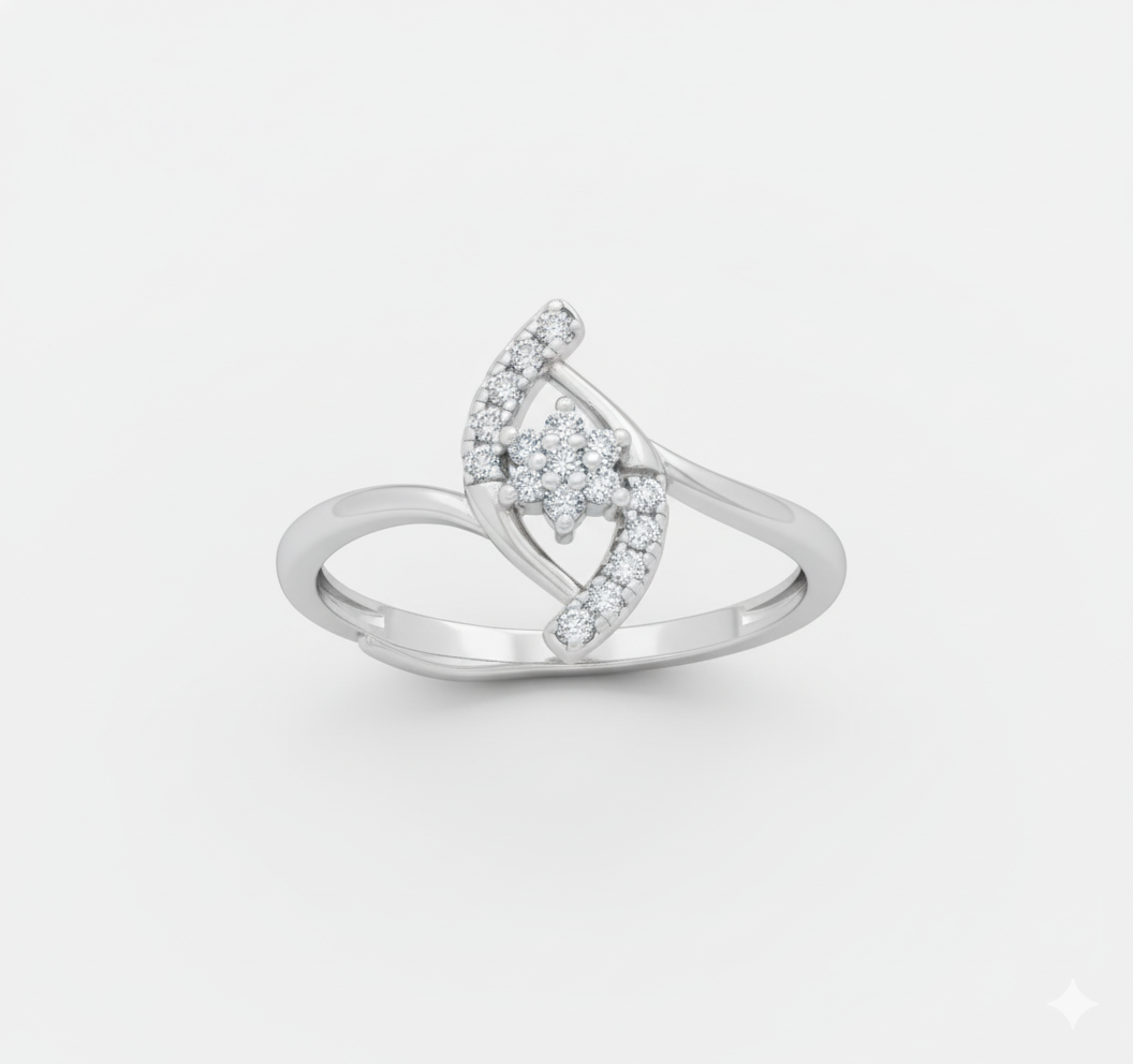 Minimalist Sterling Silver Ring for Women