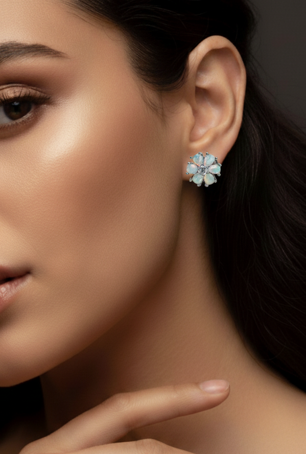 Designer Silver Threader Earrings