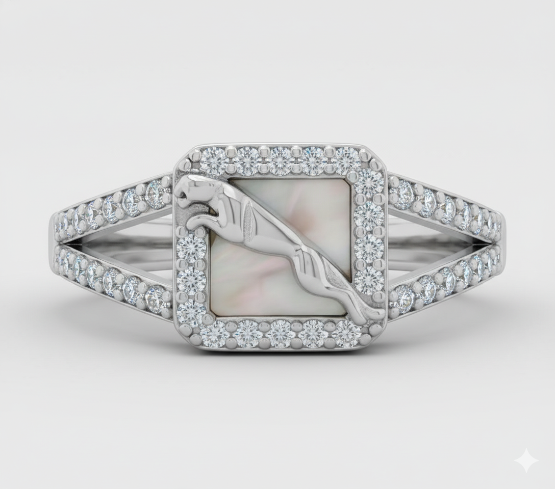 Designer Silver Band For Men