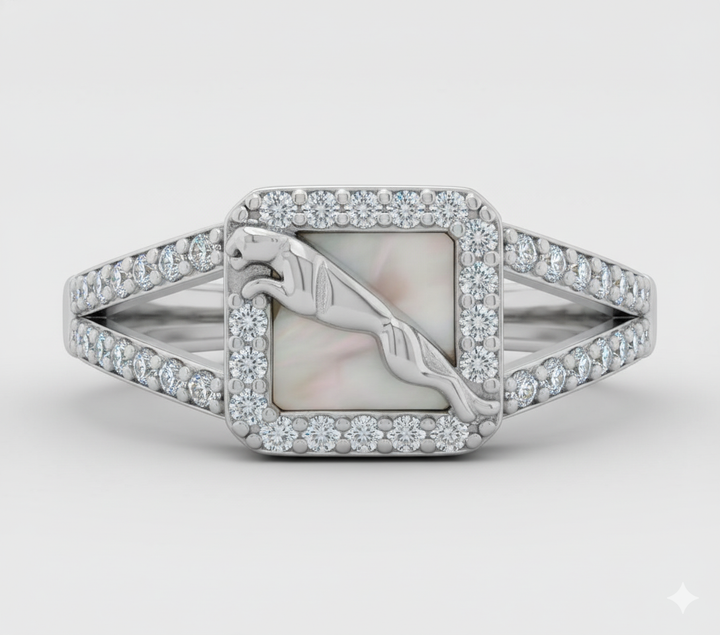 Designer Silver Band For Men