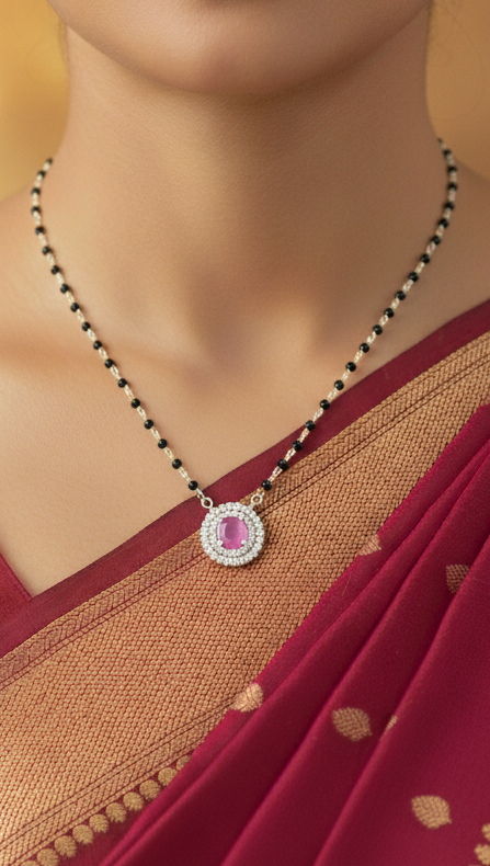 925 Sterling Silver Mangalsutra for Women
