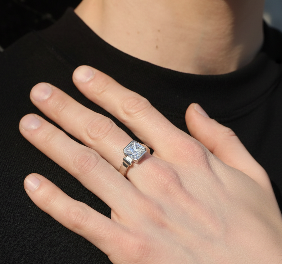 925 Sterling Silver Men’s Ring