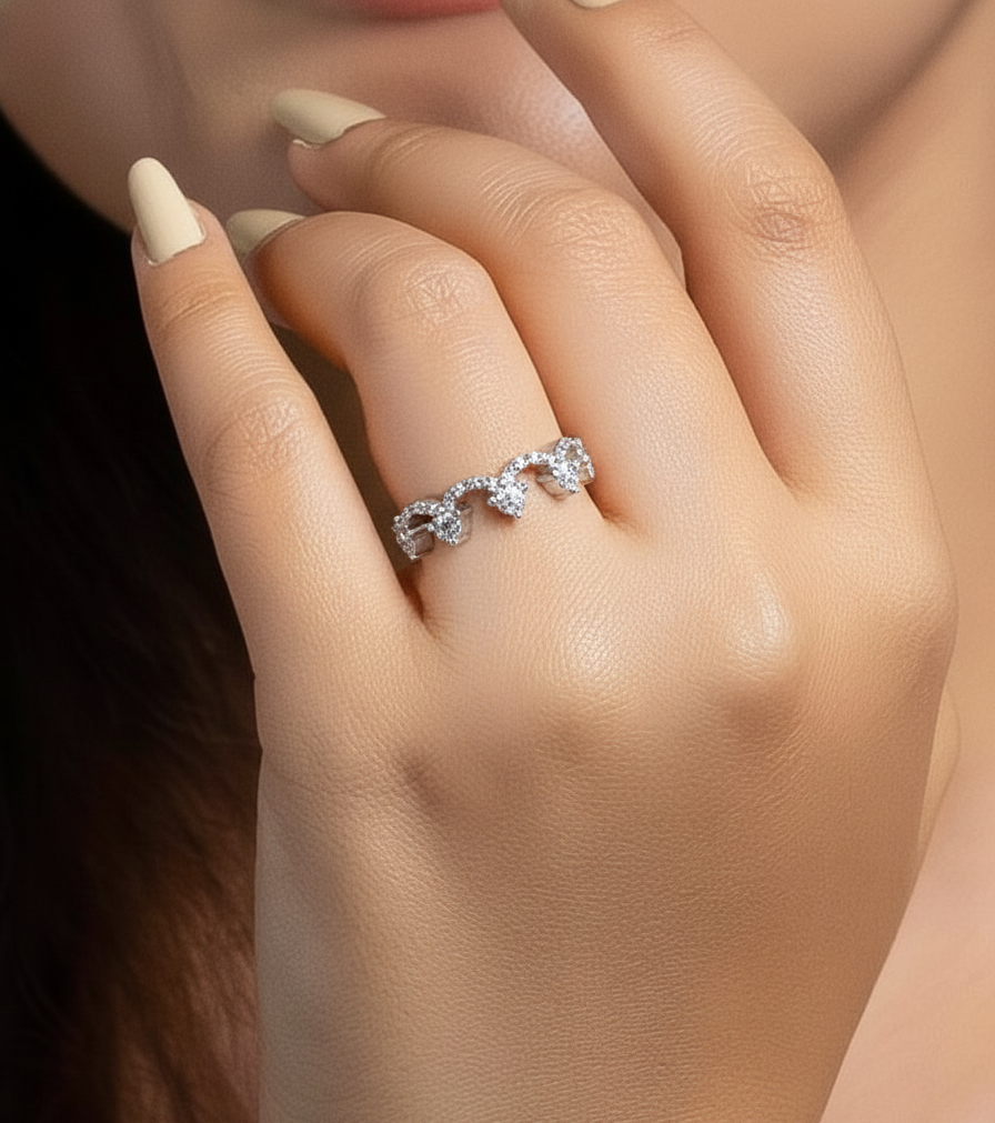 Modern Antique Ring Women